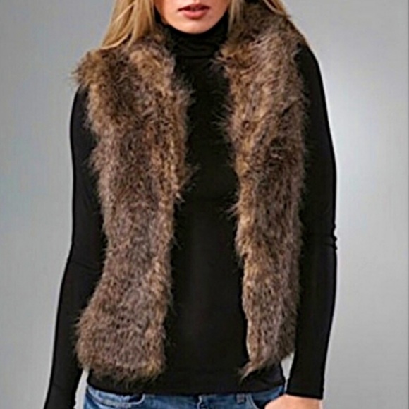 Pink Republic Jackets & Blazers - Pink Republic Faux Fur Vest